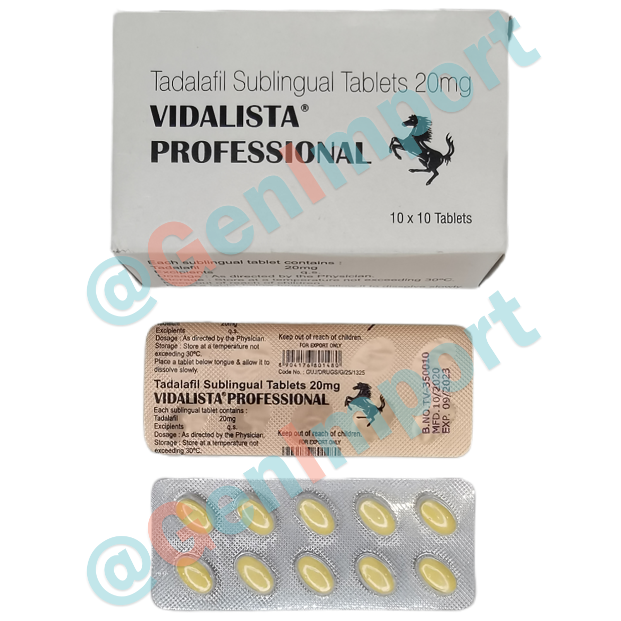 Vidalista Professional Видалиста Профессионал 20, аналог сиалиса (тадалафил, tadalafil)