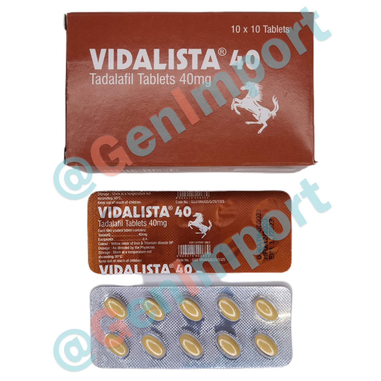 Vidalista Видалиста 40, аналог сиалиса (тадалафил, tadalafil)